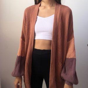 *SOLD* Urban Outfitters Color Block Cardigan